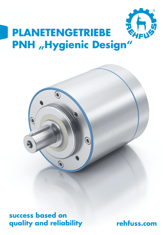 Planetengetriebe PNH Produktflyer