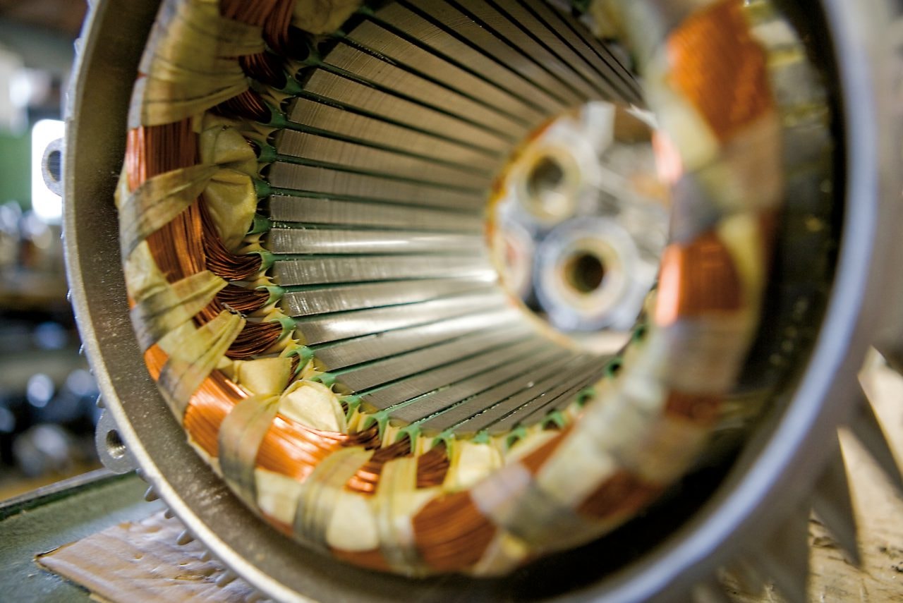 Statorwicklungen mit und ohne Gehäuse